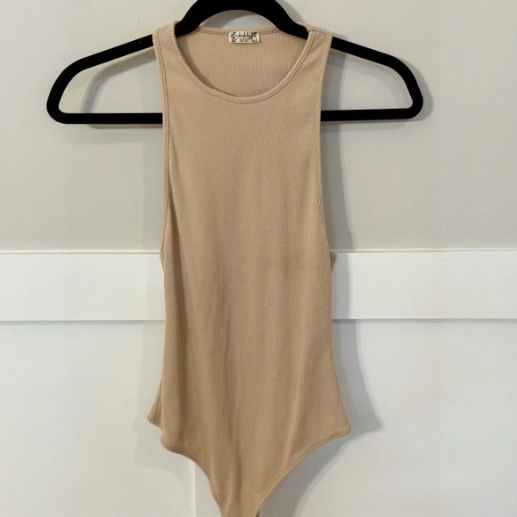 Women’s Free People Bodysuit Nude XS - Picture 3 of 8